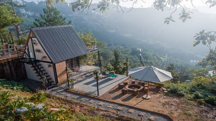 Homestay có tầm nhìn tuyệt đẹp vào buổi sáng