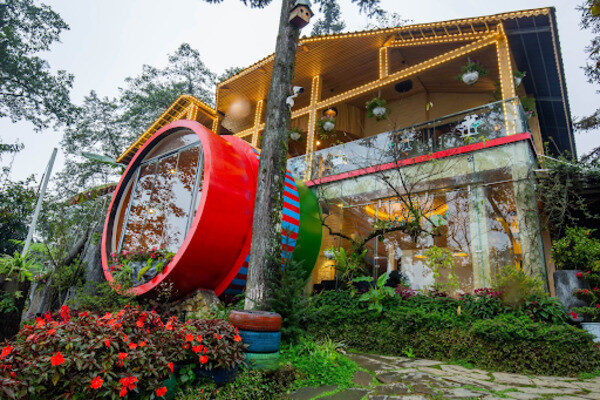 Nhà hàng độc đáo tại TubOtel Sapa Homestay